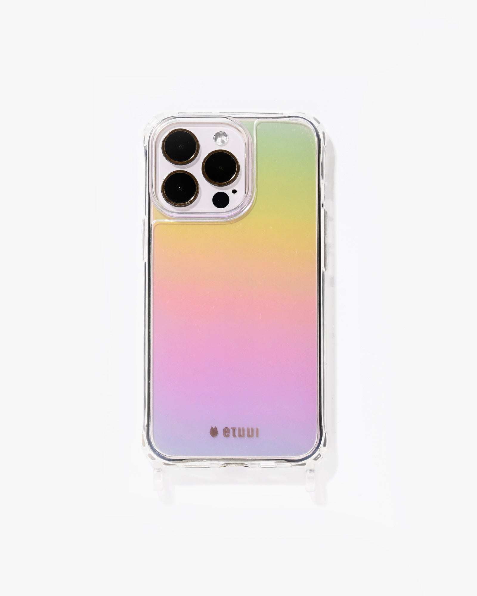 Clear Case Rainbow (Funda con Ojales)