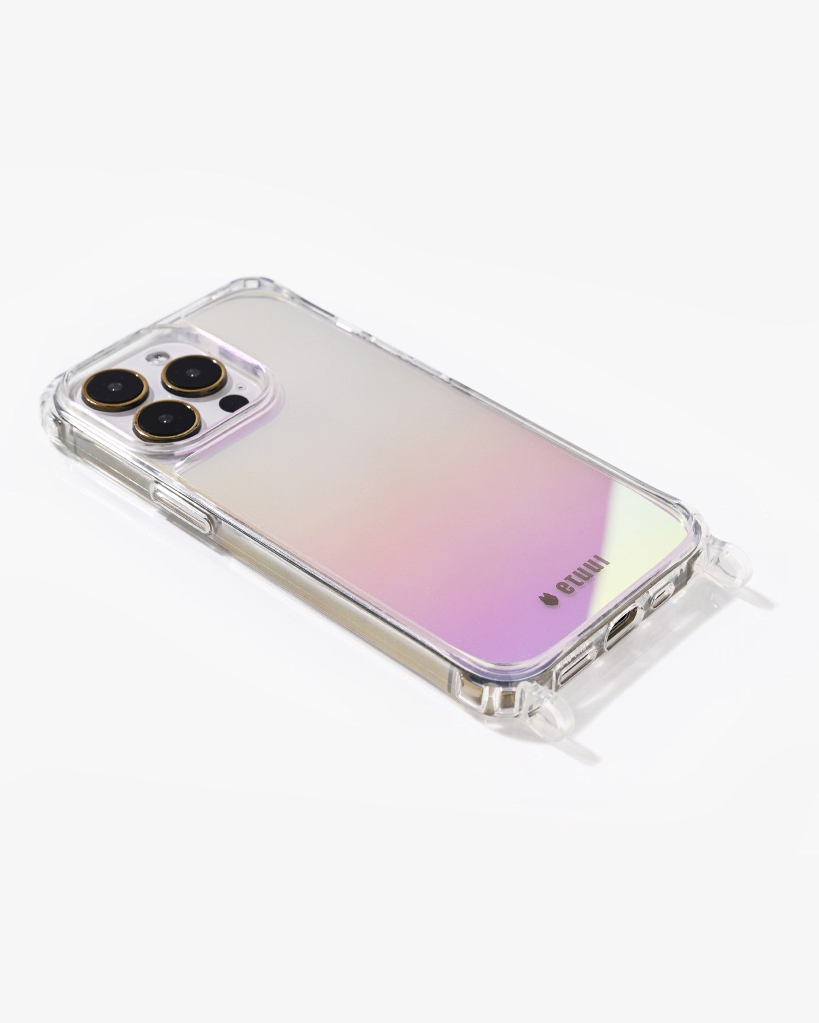 Clear Case Rainbow (Funda con Ojales)