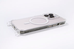 Clear Case Blanco (Funda con Ojales y MagSafe)