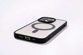 Clear Case Negro (Funda sin Ojales y MagSafe)