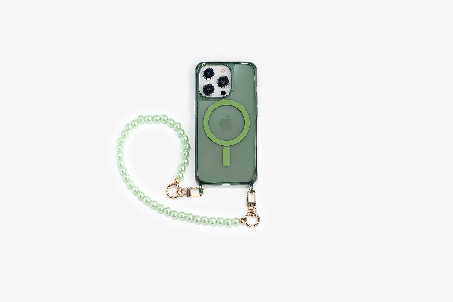 Clear Case Green Tea (Funda con Ojales y MagSafe)