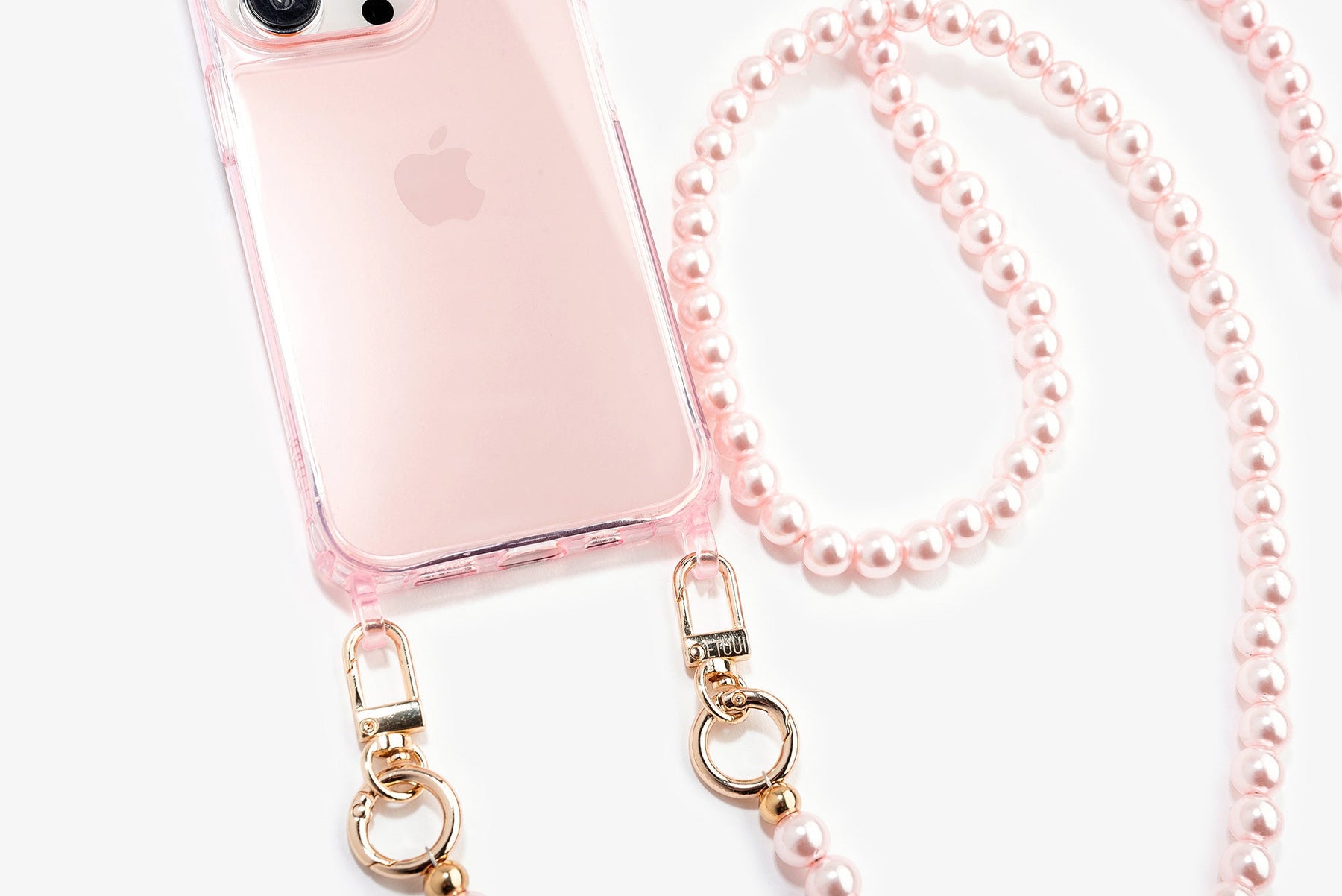 Clear Case Pink Rosa (Funda con Ojales)