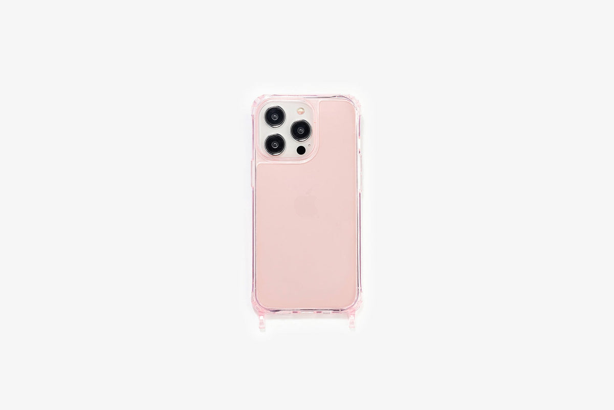 Clear Case Pink Rosa (Funda con Ojales)