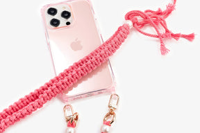 Clear Case Pink Rosa (Funda con Ojales)