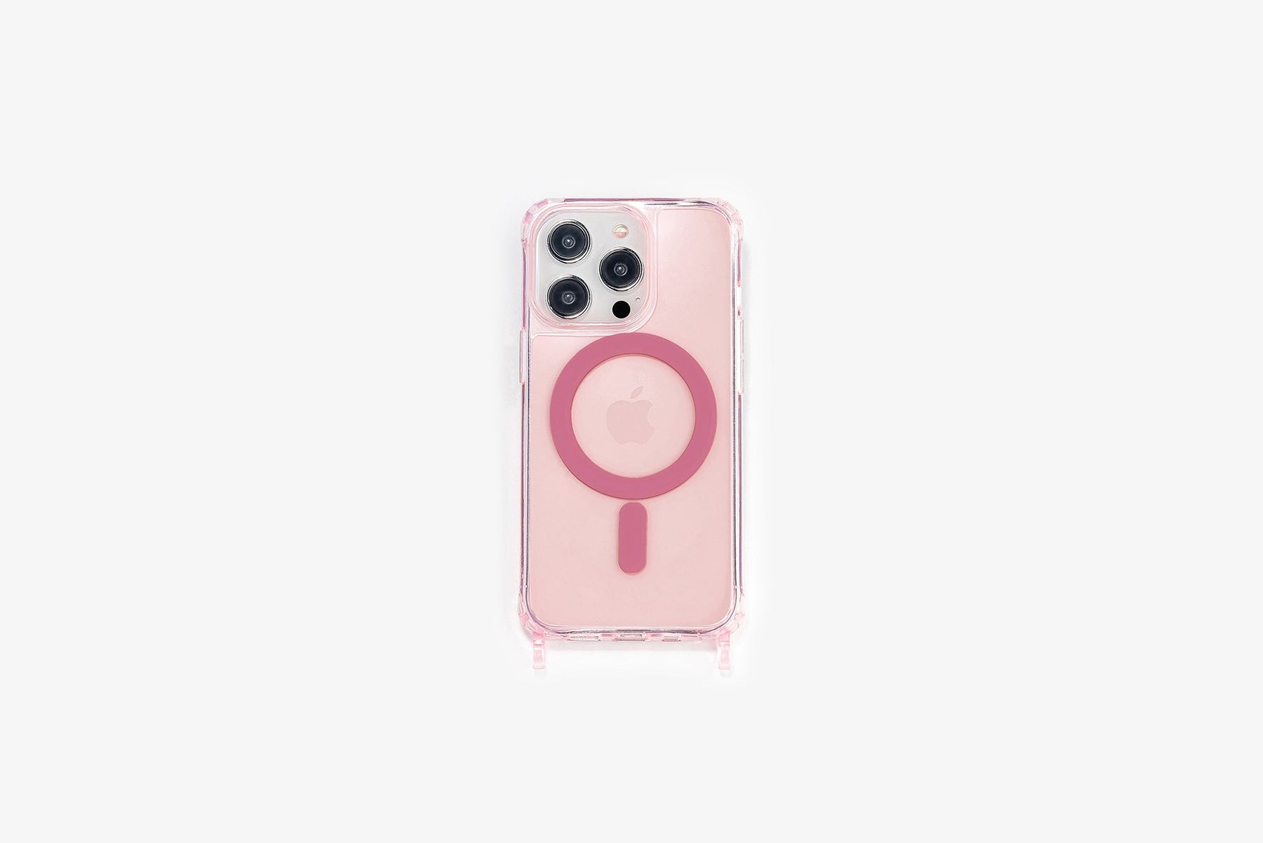 Clear Case Pink Lemonade (Funda con Ojales y MagSafe)